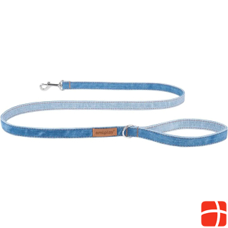 amiplay Dog leash Denim, 1.4 m, Light blue