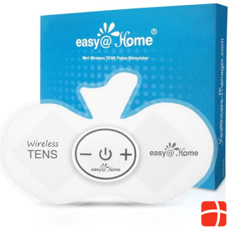 Premom Easy@Home Wireless Rechargeable Compact TENS Unit EMS Muscle Stimulator, Portable Pain Management De