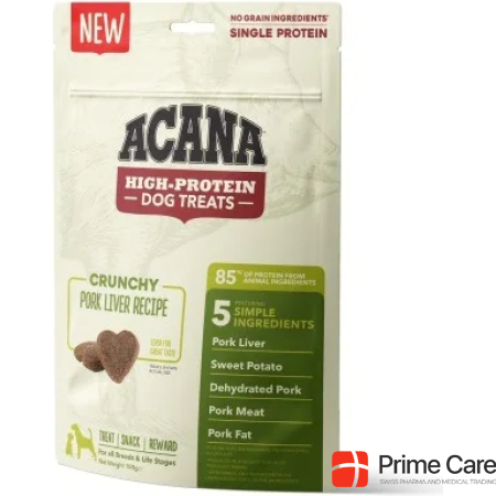 Acana Dog High Protein Crunchy Pork Liver Treats
