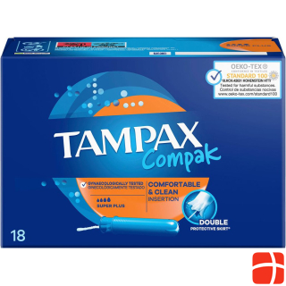 Tampax Tampons Compak Super Plus
