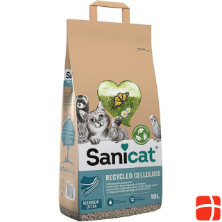 Наполнитель для кошачьего туалета Sanicat Sani&Green Cellulose 10L