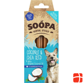 Soopa Dental Sticks Coconut & Chia Seed