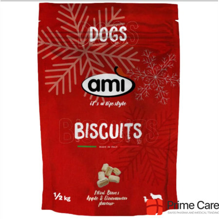 Ami Biscuits Mini Bones Apple & Cinnamon Flavour