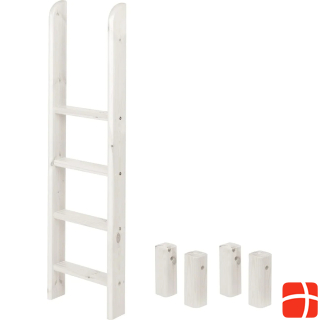 Flexa Straight ladder and posts for bunk bed Classic