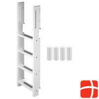 Flexa Straight ladder and connecting posts for bunk bed