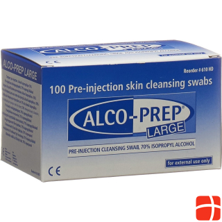 L&R Pre-injection cleaning swabs