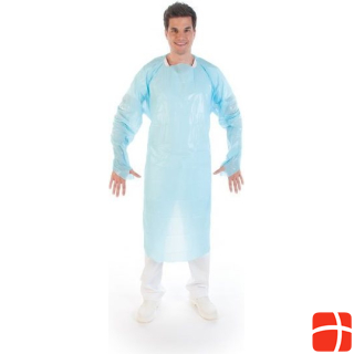 Hygostar Protective gown CPE with thumb hole