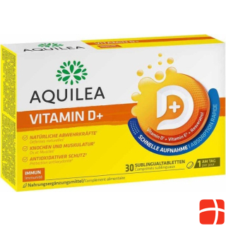 Aquileia Vitamin D+ Subling Tabl