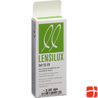 Lensilux SOFT 55 UV месячная линза -2.25 soft (1 шт.)