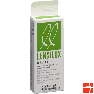 Lensilux SOFT 55 UV месячная линза -2.50 soft (1 шт.)