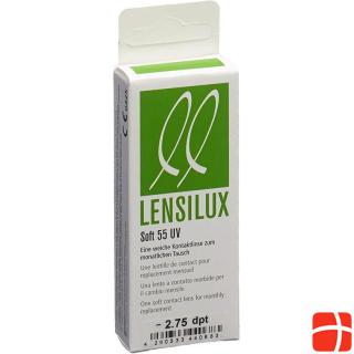 Lensilux SOFT 55 UV месячная линза -2.75 soft (1 шт.)