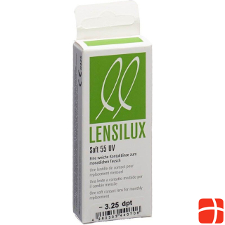 Lensilux SOFT 55 UV monthly lens -3.25 soft (1pc)