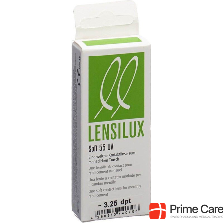 Lensilux SOFT 55 UV месячная линза -3.25 soft (1 шт.)