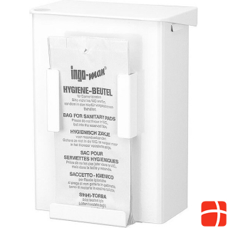 Ophardt HB 1 Ladies hygiene waste box with hygiene bag dispenser 6l