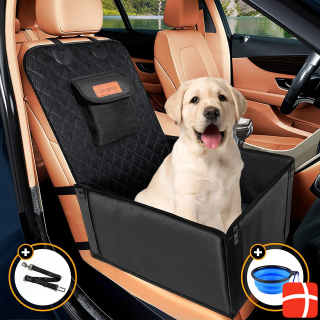Looxmeer Dogs Car Seat (Black)