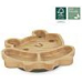 Miniland WOODEN PLATE FROG
