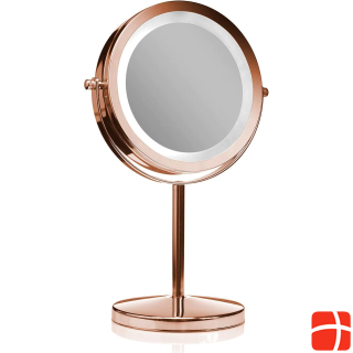 Cimi Gillian Jones Cosmetic Mirror with LED, Rose Gold