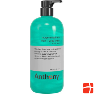 Anthony Invigoration Rush Hair + Body Shampoo 946 ml