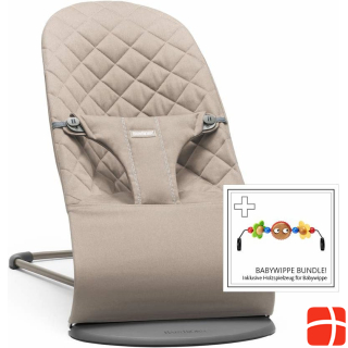 BabyBjörn Baby bouncer Bliss (cotton, sand gray)