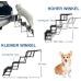 Bounabay Foldable non slip dog stairs