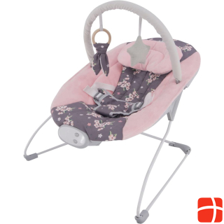 Ladida Baby bouncer with vibration and music, pink