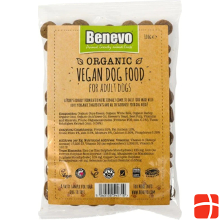 Образец органического веганского корма Benevo для взрослых собак
