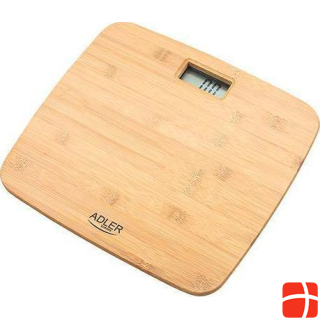 Бамбуковые весы для ванной комнаты Adler AD 8173 Максимальный вес (вместимость) 150 кг, точность 100 г