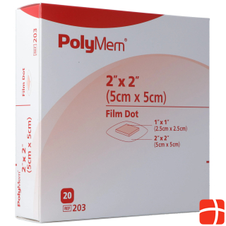 PolyMem Wundverband 5x5cm film st