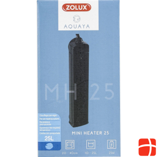 Zolux AQUAYA Mini Heater - water heater 10-25 l black