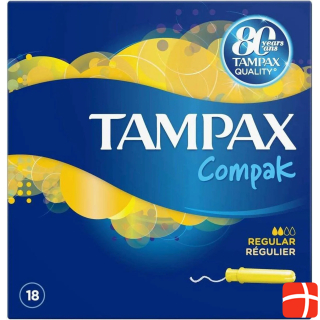 Tampax Compak Regular 18's - Bundle