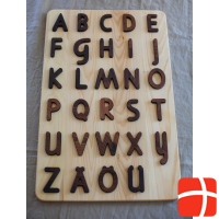 Nordischkind ABC puzzle according to Montessori in Swiss German basic script