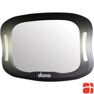 Diono Easy View XXL — большое смотровое зеркало со светодиодной подсветкой
