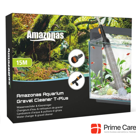 Amazonas Aquarium Gravel Cleaner T-Plus Water Changer & Gravel Cleaner
