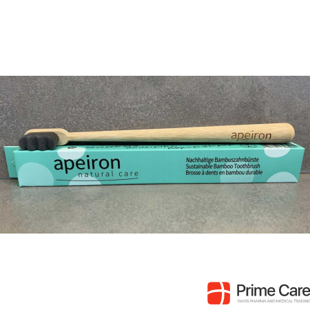 Apeiron Toothbrush black, ultra fine