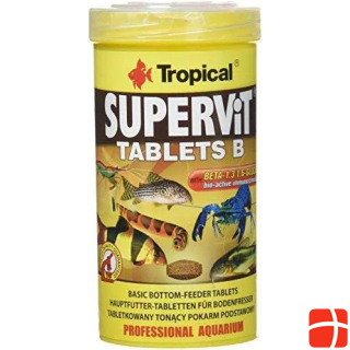 Tropical Supervit Tablets B - food for fish - 150g