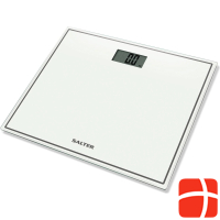 Salter 9207 WH3R Compact Glass Electronic Bathroom Scale - Baltas