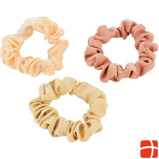 Trisa Transparent scrunchie with gloss, in light earth tones