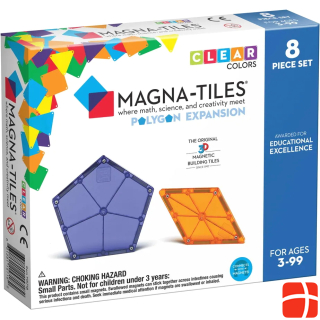 Magna-Tiles Polygons extension set (8 pieces)