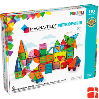 Magna-Tiles Metropolis set (110 pieces)