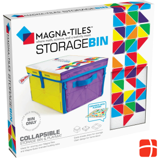 Magna-Tiles Storage box & interactive play mat