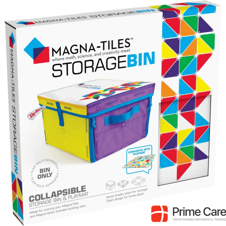 Magna-Tiles Storage box & interactive play mat