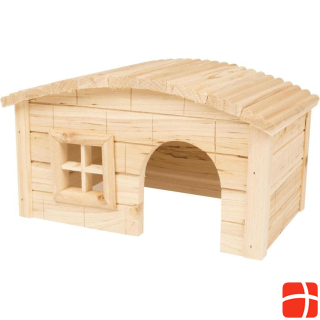 EBI Duvo+ wooden lodge with vaulted roof rodent