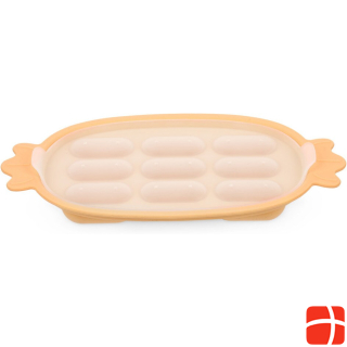 Haakaa Silicone Nibble Tray - Apricot