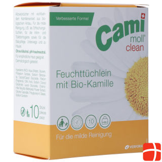 Cami-Moll clean влажные салфетки новой формулы