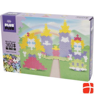 Plus-Plus constructor, Princess Castle, Mini Pastel 360