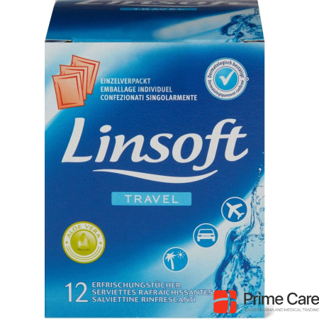 Linsoft Travel refreshing wipes