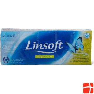 Носовые платки Linsoft из переработанного сырья