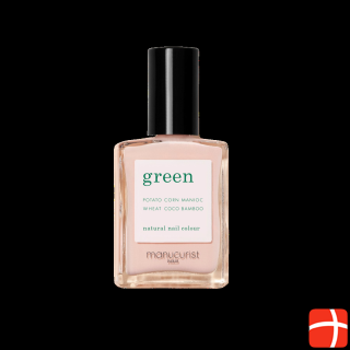 Зеленый лак для ногтей Manucurist Пастельно-розовый