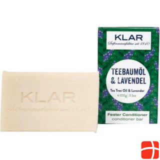 Klar Solid Conditioner Tea Tree Oil & Lavender
