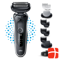 Braun Series 5 electric shaver with 2 EasyClick attachments